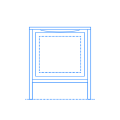 Furniture Nightstands Florence Nightstand Silhouette Svg Vector, Free Vectors File